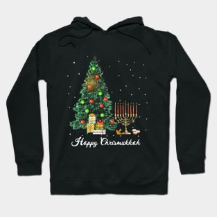 Happy Chrismukkah Funny Hanukkah and Christmas Hoodie